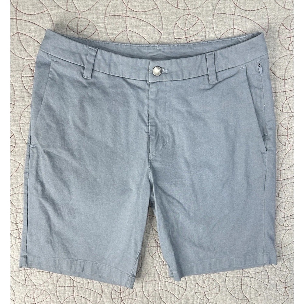 Lululemon Commission Slim Classic Chino Shorts Blue 9" / Men's 32